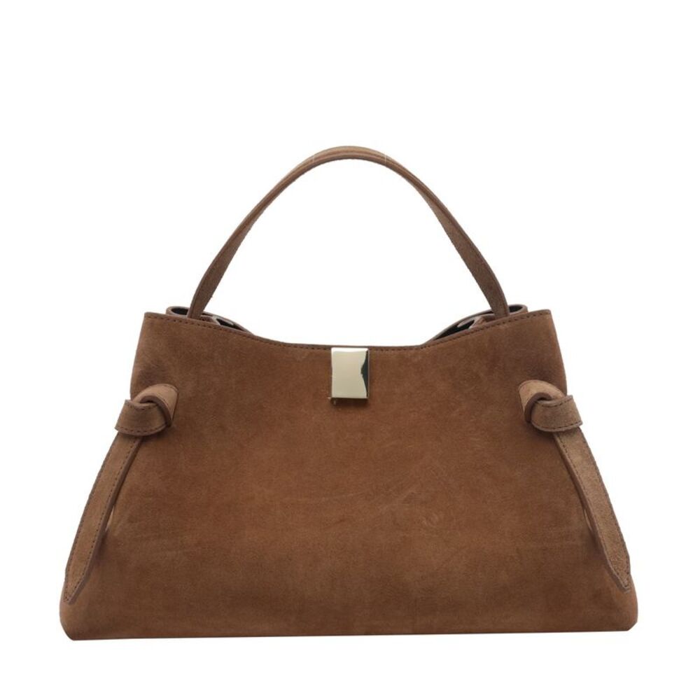 Yuzefi Women Suede Gyoza Handbag